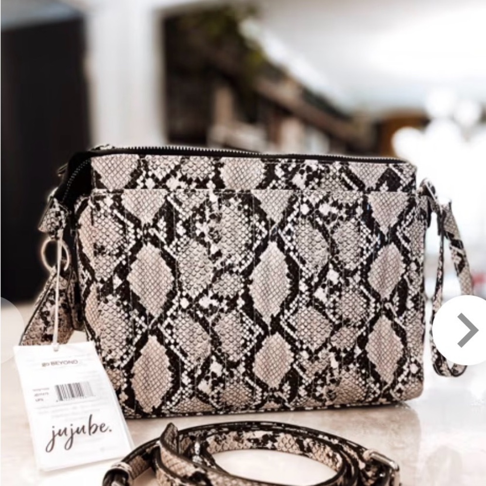 JUJUBE Day-2-Night Snakeskin Crossbody Bag